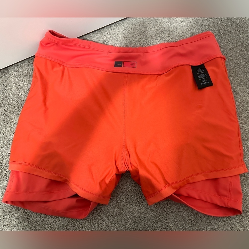 Lole Pull On Active Skort in Coral Size Large Women’s - Picture 12 of 12